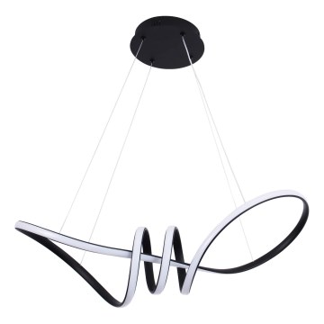 LED-pendellampa på vajer FLAVIA LED/44W/230V svart