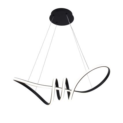 LED-pendellampa på vajer FLAVIA LED/44W/230V svart