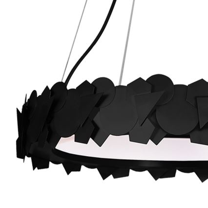 LED-pendellampa på vajer SOHO LED/24W/230V svart