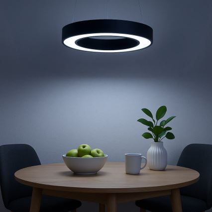 LED-pendellampa på vajer UNION LED/40W/230V 3000/4000/6500K Ø 40 cm svart