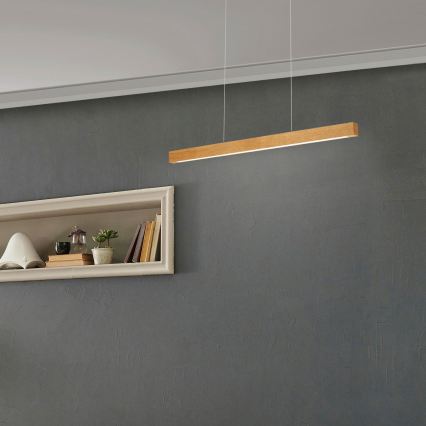 LED Pendellampa på vajer VERDE LED/18W/230V 3000K 76 cm ek