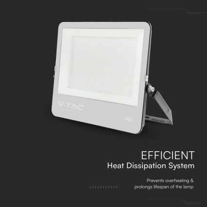 LED-reflektor LED/300W/230V 4000K IP65 svart