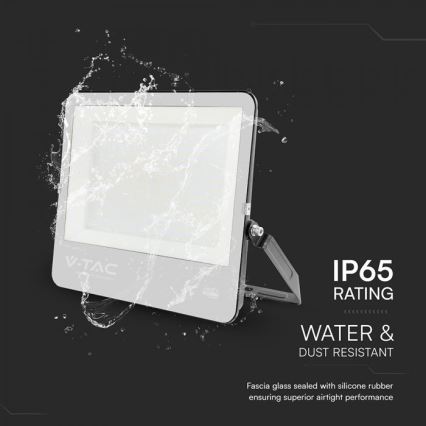 LED-reflektor LED/300W/230V 4000K IP65 svart