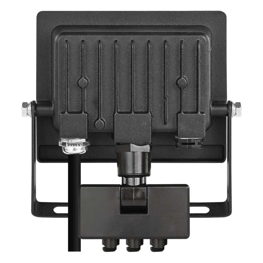 LED-strålkastare med rörelse- och skymningssensor TAMBO EVO LED/20W/230V 4000K IP44 svart