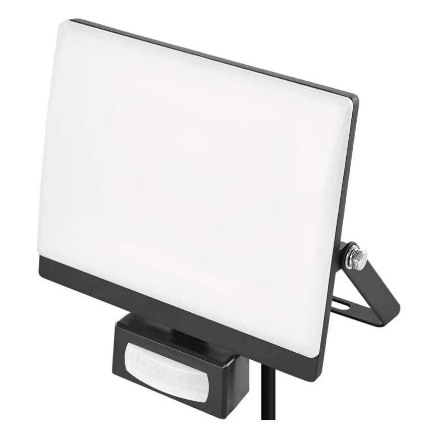 LED reflektor med rörelse- och skymningssensor TAMBO EVO LED/30W/230V 4000K IP44 svart