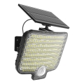 LED-reflektor med sensor och solpanel ALEX LED/5,5W/3,7V 1200 mAh IP44