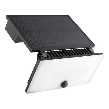 LED-reflektor med sensor och solpanel FUJI LED/8W/3,7V 2000 mAh IP44