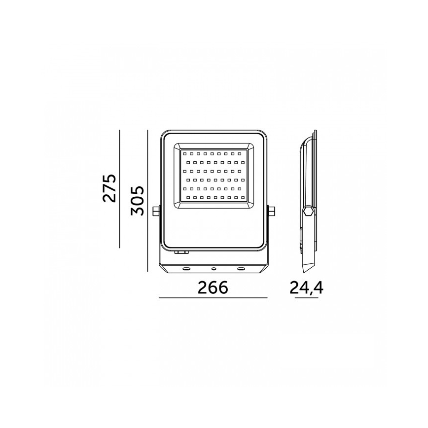 LED-reflektor ULSAN LED/150W/230V 4000K IP65