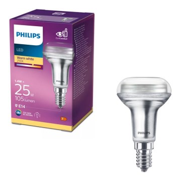 LED-reflektorlampa Philips R50 E14/1,4W/230V 2700K