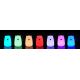 LED RGB Barn touch lampa björn LED/0,8W/5V rosa + USB