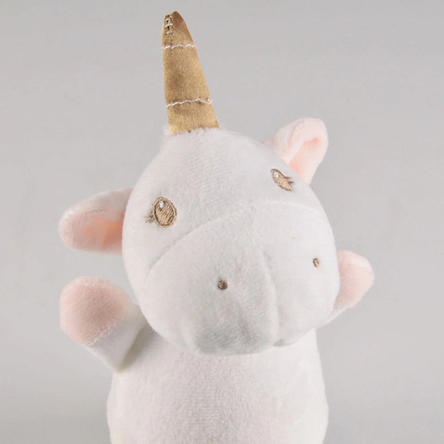 LED RGB Barnnattlampa med melodi 3xAAA/5V enhörning