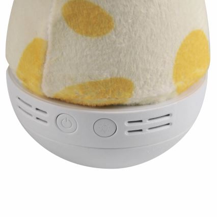 LED RGB Barnnattlampa med melodi 3xAAA/5V giraff