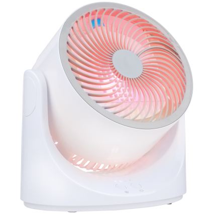 LED RGB-bordsfläkt med dimmaeffekt 5V