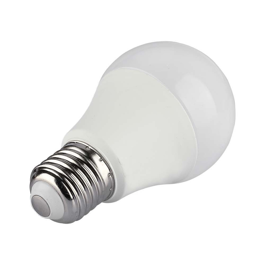 LED RGB dimbar glödlampa A60 E27/8,5W/230V 4000K + fjärrkontroll