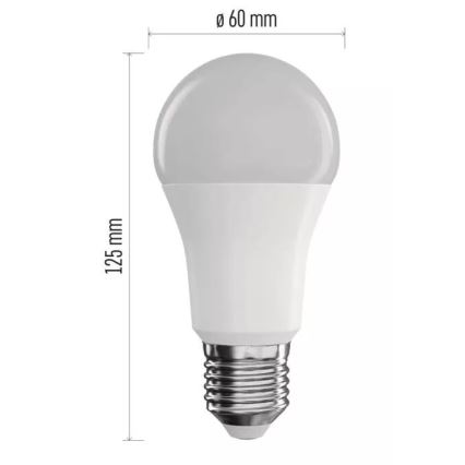 LED RGB dimbar glödlampa GoSmart A60 E27/11W/230V 2700-6500K Wi-Fi Tuya