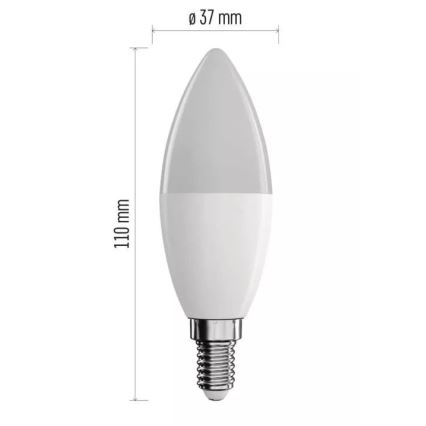 LED RGB dimbar glödlampa GoSmart E14/4,8W/230V 2700-6500K Wi-Fi Tuya