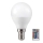 LED RGB Dimbar glödlampa P45 E14/4,8W/230V 3000K + fjärrkontroll