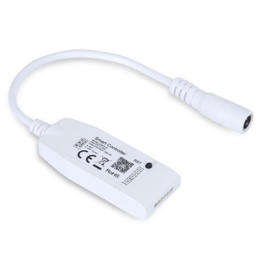 LED RGB Dimbart LED-remsa/24W/230V 5m 3000-6000K Wi-Fi Tuya