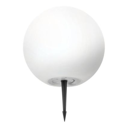 LED RGB Dimbara solcellslampa GARDEN BALL LED/5W/3,7V 3000K IP54 2200 mAh Ø 30 cm + fjärrkontroll
