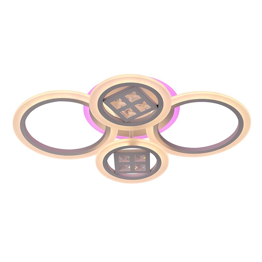 LED RGB Dimbar taklampa LED/50W/230V 3000-6500K + fjärrkontroll