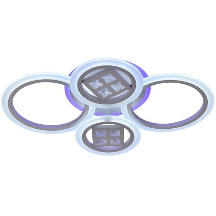 LED RGB Dimbar taklampa LED/50W/230V 3000-6500K + fjärrkontroll