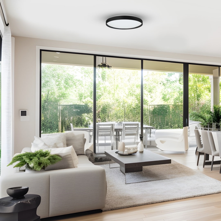 LED RGB dimbar taklampa RINGO LED/36W/230V + fjärrkontroll