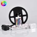 LED RGB Dimbart LED-remsa 5m LED/18W/12V IP20 + fjärrkontroll