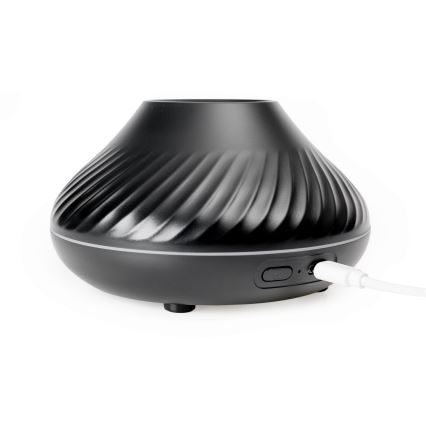 LED RGB Doftspridare med flamimitation LED/6,5W/5V 130ml svart