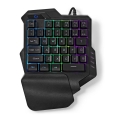 LED RGB Enhandsgamingtangentbord 5V