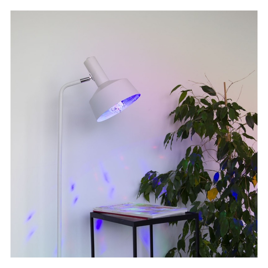 LED RGB Glödlampa DISCO A60 E27/3W/230V