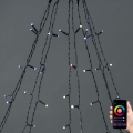 LED RGB Julgardin 240xLED/11 funktioner 8 m IP65 Wi-Fi Tuya