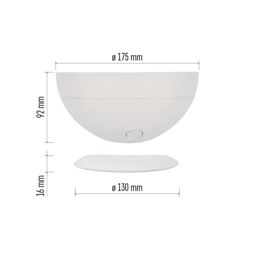 LED RGB Ljusreglerad bordslampa GoSmart LED/7W/230V Wi-Fi vit