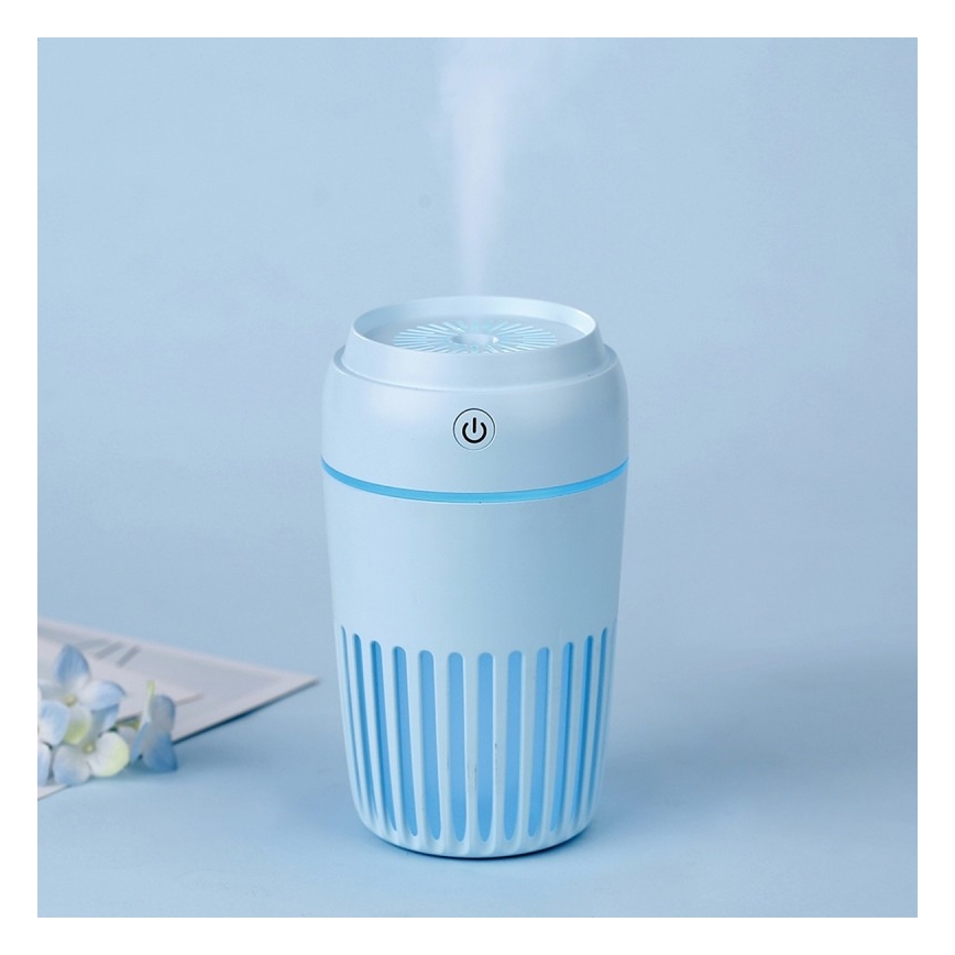 LED RGB Luftfuktare 300 ml LED/2W/5V blå