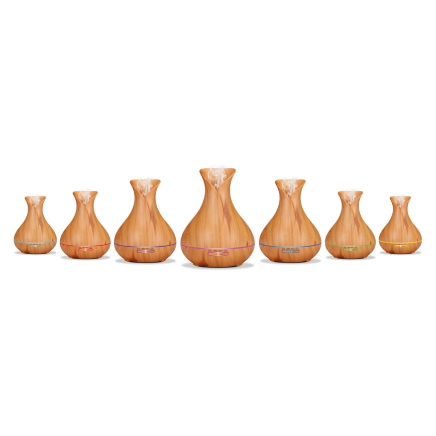 LED RGB Luftfuktare och jonisator 400 ml