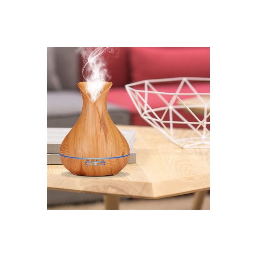 LED RGB Luftfuktare och jonisator 400 ml