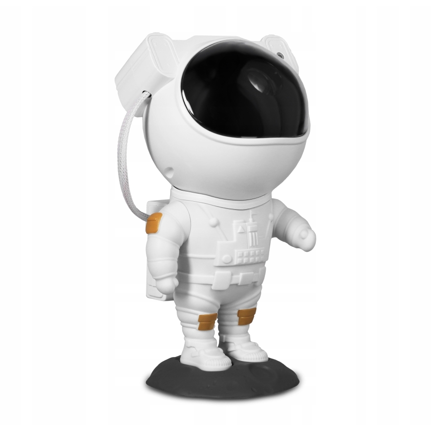 LED RGB-projektor 5W/5V i astronautdesign med fjärrkontroll