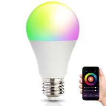 LED RGB Smart dimbar glödlampa E27/14W/230V 2700-6500K Wi-Fi Tuya