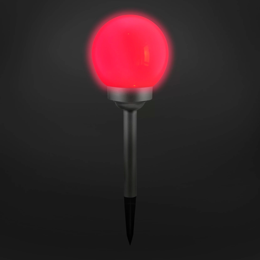 LED RGB sollampa kula LED/0,2W/AA 1,2V/600mAh IP44
