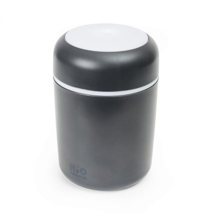 LED RGB Ultrasonisk aromdiffusor och luftfuktare LED/2W 300ml svart