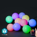 LED RGB Utomhus dekorationskedja 10xLED 12m IP65 Wi-Fi Tuya