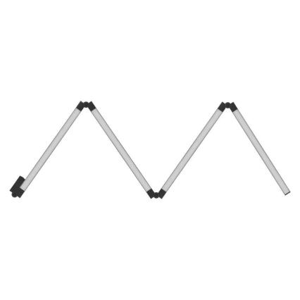 LED RGBIC Ljusreglerad golvlampa GoSmart LED/20W/230V 2700K Wi-Fi Tuya