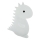 LED RGBW Barnlampa med touch LED/1W/5V USB 1200 mAh dinosaur