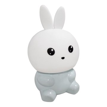 LED RGBW Barnlampa med touch LED/1W/5V USB 1200 mAh kanin