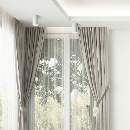 LED RGBW dimbar badrumsspotlight TURYN 1xGU10/6W/230V 3000K IP44 vit + fjärrkontroll