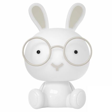 LED RGBW Dimbart barnnattlampa LED/2,5W/230V kanin vit