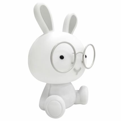 LED RGBW Dimbart barnnattlampa LED/2,5W/230V kanin vit