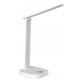 LED RGBW dimbar bordslampa med trådlös laddning LED/7W/5V USB vit