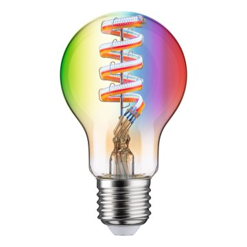 LED RGBW dimbar glödlampa FILAMENT E27/6,3W/230V 2200-6500K - Paulmann 29156