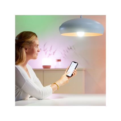 LED RGBW Dimbar glödlampa PAR16 GU10/4,7W/230V 2200-6500K CRI 90 Wi-Fi - WiZ