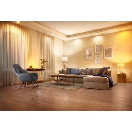 LED RGBW Dimbar glödlampa PAR16 GU10/4,7W/230V 2200-6500K CRI 90 Wi-Fi - WiZ